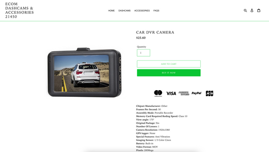 Dashcam & Accessories